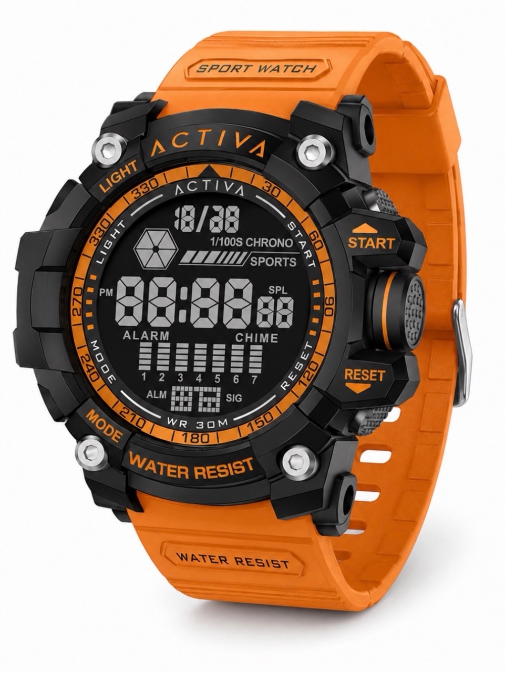 NWT Activa X Invicta Digital Essentials Men's Watch
56mm Orange ACW8020-005